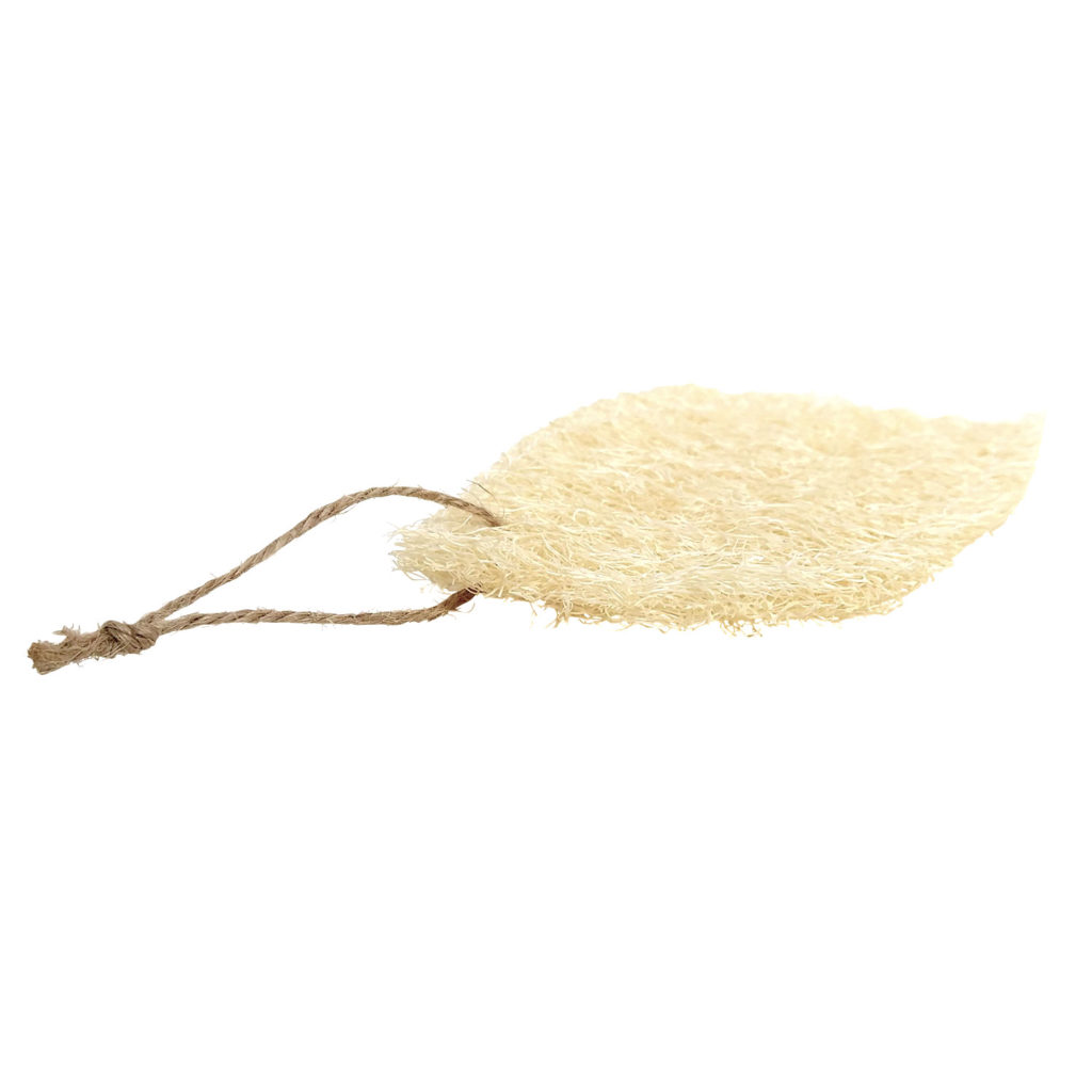 SPHTOEO Badeschwamm Aus Luffa-Netz – Weiß, 12,5 Cm Durchmesser, Mit Aufhängebändel – Für Schonende Peeling-Pflege